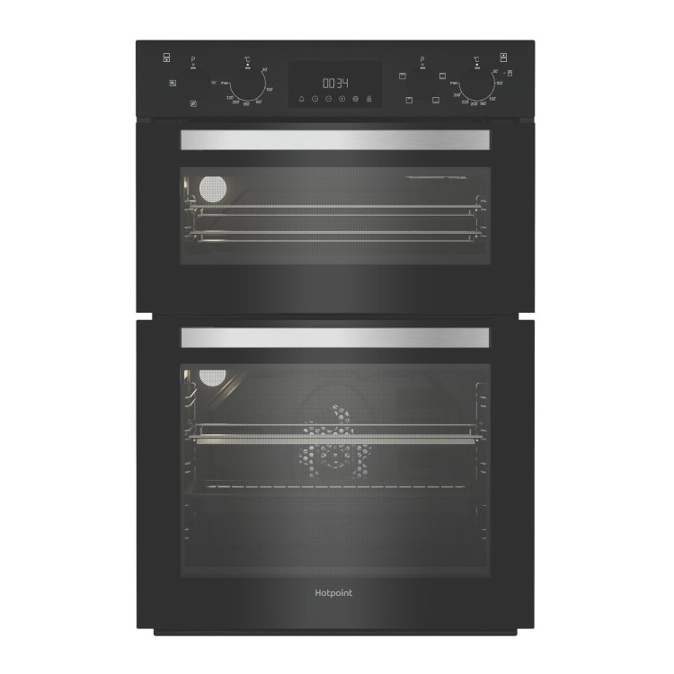 Hotpoint DIH10DB Built-In Electric Double Oven - Black