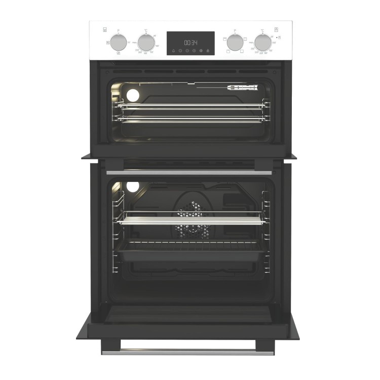 Hotpoint Built-In Electric Double Oven - White
