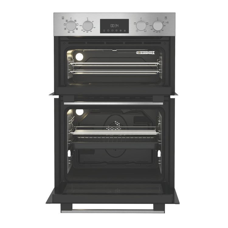 Hotpoint Built-In Electric Double Oven - Stainless Steel