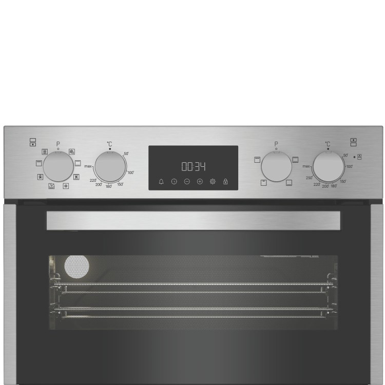 Hotpoint Built-In Electric Double Oven - Stainless Steel