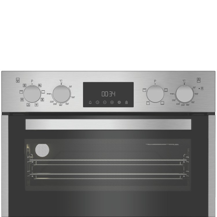 Hotpoint Built-In Electric Double Oven - Stainless Steel