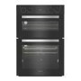 Hotpoint Built-In Electric Double Oven with Air Fry - Black