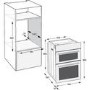 Hotpoint Built-In Electric Double Oven with Air Fry - Black
