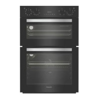 Hotpoint Built-In Electric Double Oven - Black
