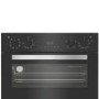 Hotpoint Built-In Electric Double Oven - Black