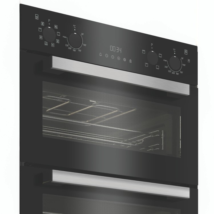 Hotpoint Built-In Electric Double Oven - Black