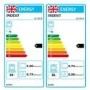 Indesit Electric Built In Double Oven - Black