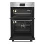Indesit Electric Built In Double Oven - Stainless Steel