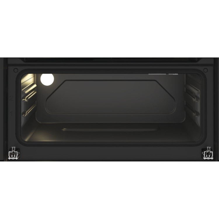 Indesit Electric Built In Double Oven - Stainless Steel