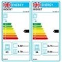 Indesit Electric Built In Double Oven - Stainless Steel