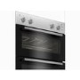 Indesit Electric Built In Double Oven - Silver