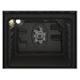 Indesit Electric Built In Double Oven - Silver