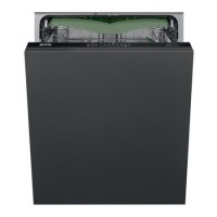 Smeg Integrated Dishwasher - Condenser Drying C-Rated Black Control Panel