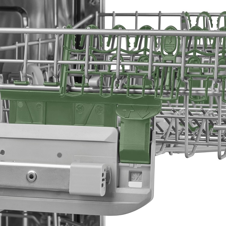 Smeg Integrated Dishwasher - Condenser Drying C-Rated Black Control Panel