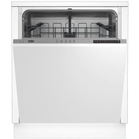 GRADE A2 - Beko DIN15211 Full Size 12 Place Fully Integrated Dishwasher