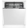GRADE A2 - Beko DIN15211 Full Size 12 Place Fully Integrated Dishwasher