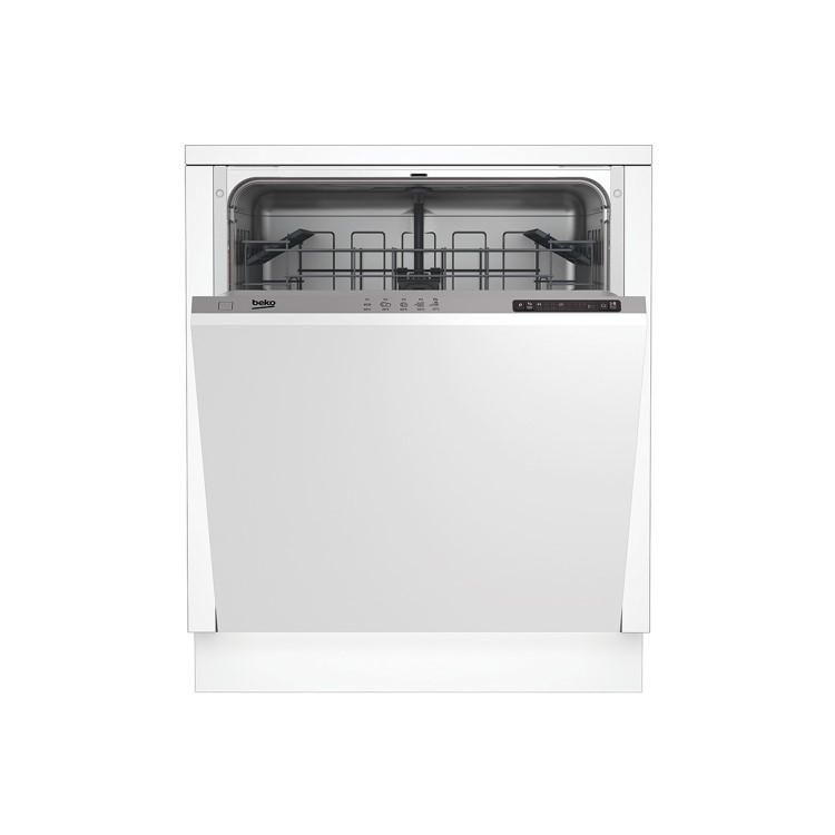 GRADE A2 - Beko DIN15211 Full Size 12 Place Fully Integrated Dishwasher