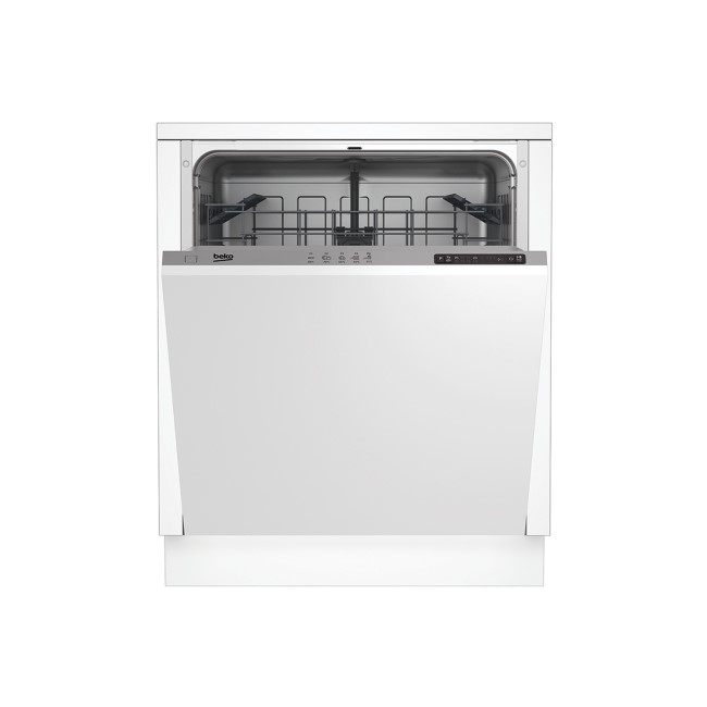 GRADE A1 - Beko DIN15211 Full Size 12 Place Fully Integrated Dishwasher