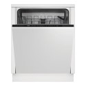 DIN15320 Beko Integrated Dishwasher - Quick&Shine Black Control Panel
