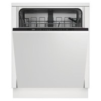 Beko Integrated Dishwasher - Quick&Shine D-Rated Black Control Panel