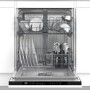 Beko Integrated Dishwasher - Quick&Shine D-Rated Black Control Panel