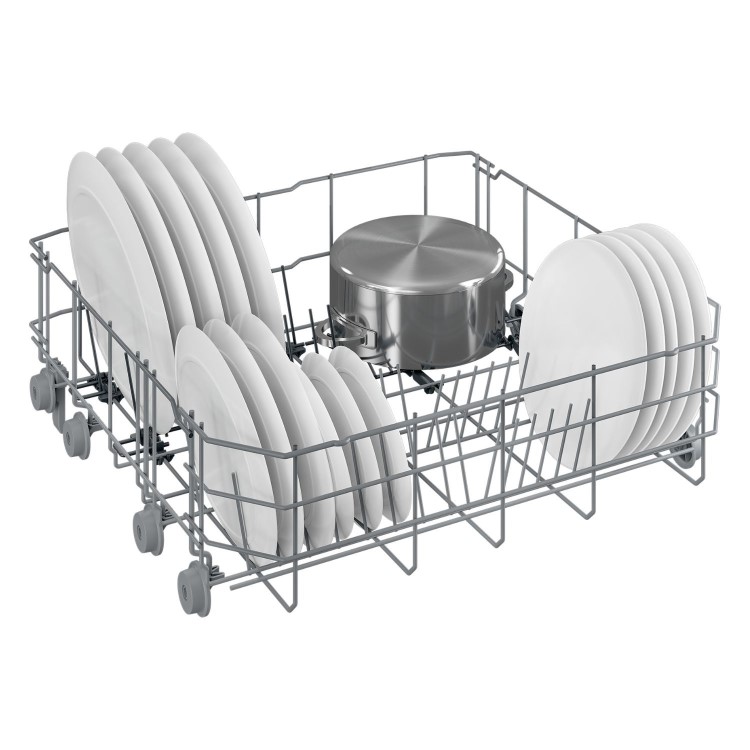 Beko Integrated Dishwasher - Quick&Shine D-Rated Black Control Panel