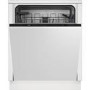 Beko Integrated Dishwasher – Quick&Shine&#153; Black Control Panel