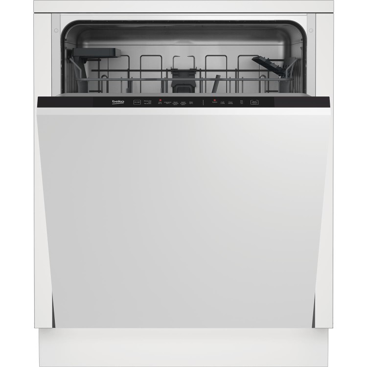 Beko Integrated Dishwasher – Quick&Shine&#153; Black Control Panel