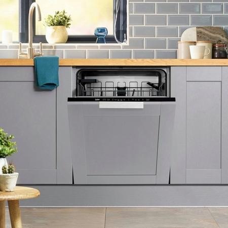 Beko Integrated Dishwasher – Quick&Shine™ Black Control Panel