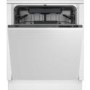 BEKO DIN28320 EcoSmart 13 Place Fully Integrated Dishwasher With Cutlery Tray