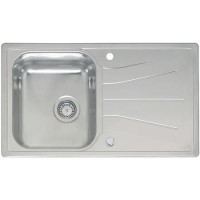 Reginox Single Bowl Reversible Stainless Steel Chrome Inset Kitchen Sink