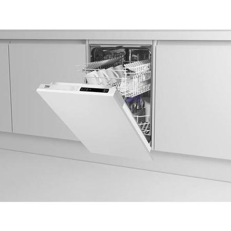 GRADE A2 - Beko DIS15011 10 Place Slimline Fully Integrated Dishwasher