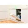 GRADE A1 - Indesit DISR14B1 10 Place Slimline Fully Integrated Dishwasher
