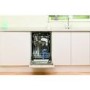 GRADE A1 - Indesit DISR14B1 10 Place Slimline Fully Integrated Dishwasher
