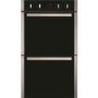 GRADE A2 - CDA DK1151SS Tall Electric Built In Double Oven - Stainless Steel