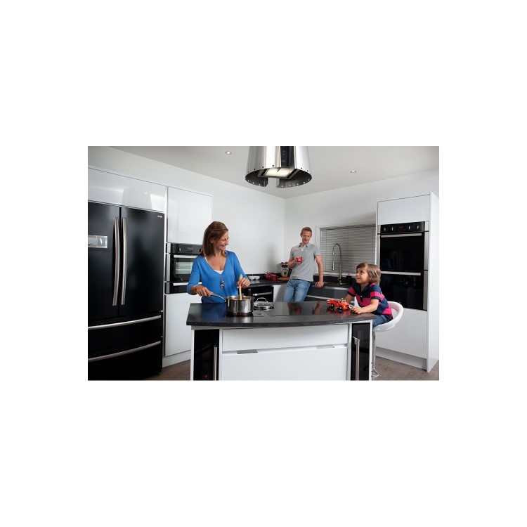 GRADE A2 - CDA DK1151SS Tall Electric Built In Double Oven - Stainless Steel