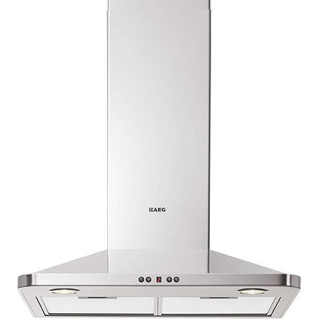 AEG DK4460-M Slimline Standard 60cm Chimney Cooker Hood Stainless Steel