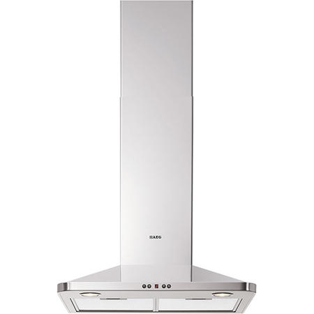AEG DK4460-M Slimline Standard 60cm Chimney Cooker Hood Stainless Steel