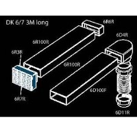 Elica DK6/7 150mm Wide 3m Long Ducting Kit