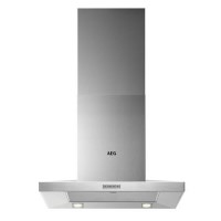 AEG DKB3650M 60cm Stainless Steel Chimney Hood - Mechanical Push Buttons - Halogen Lamps - 3 Speeds