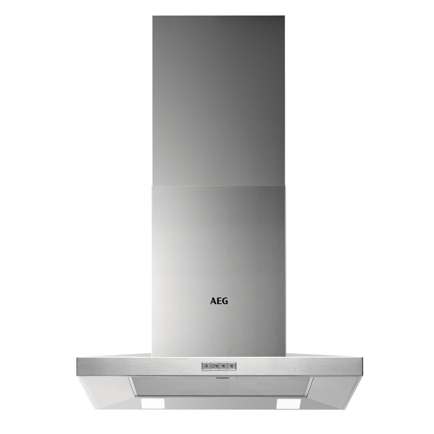 AEG DKB4650M 60cm Pyramid Chimney Cooker Hood - Stainless Steel