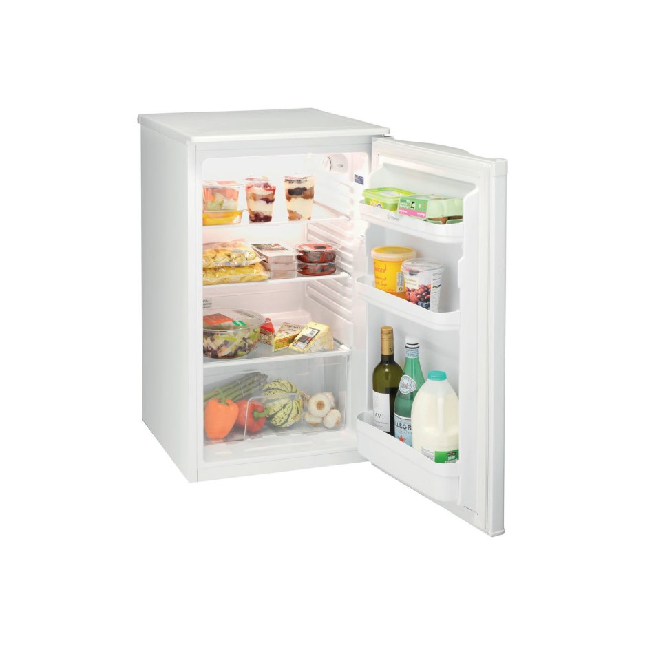 Indesit DLAA50 84x50cm 117L Under Counter Freestanding Fridge White