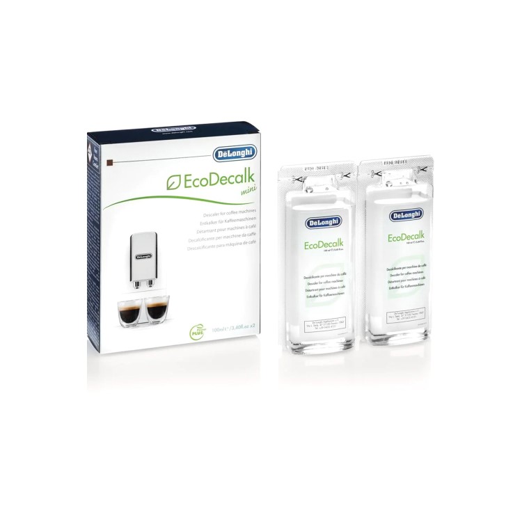 Delonghi Eco-Decalk Coffee Machine Descaler Twin Pack