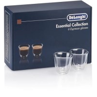 Delonghi Espresso Coffee Glasses - Set of 6