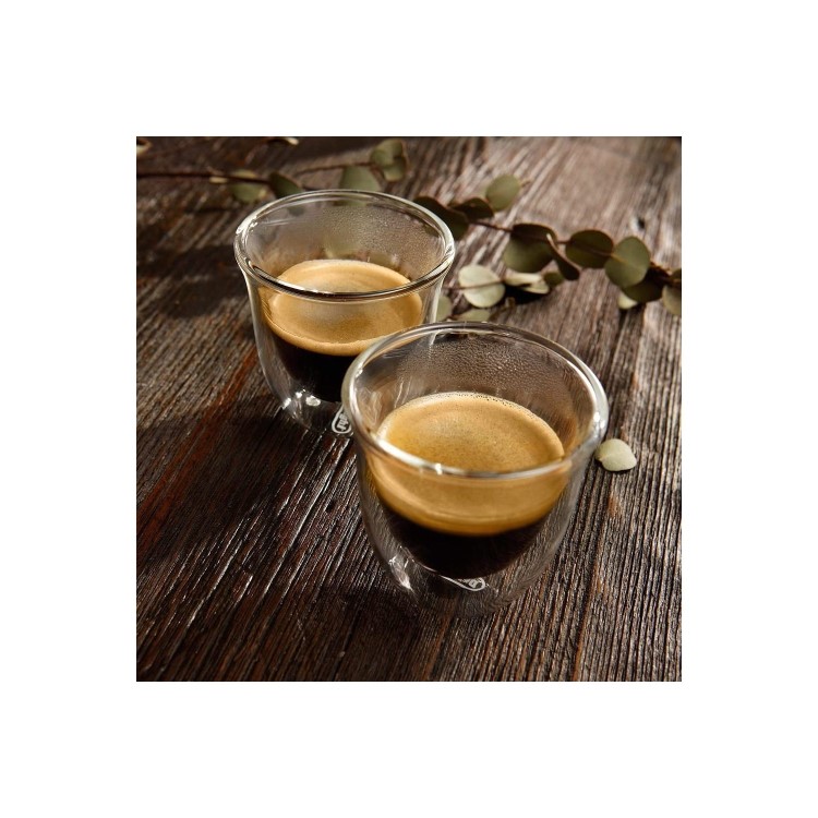 Delonghi Espresso Coffee Glasses - Set of 6