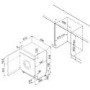 De Dietrich DLZ693BU 6/4kg Integrated Washer Dryer