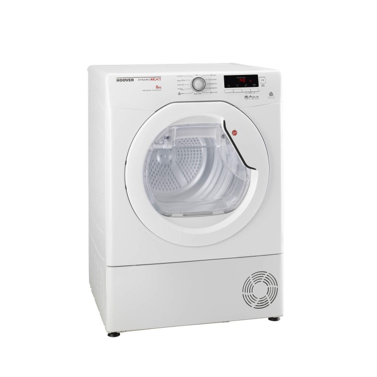 Refurbished Hoover DNCD813B-80 Freestanding Condenser 8KG Tumble Dryer White
