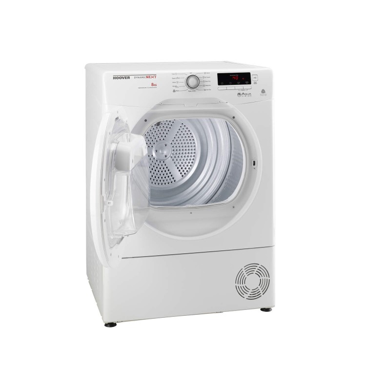 Refurbished Hoover DNCD813B-80 Freestanding Condenser 8KG Tumble Dryer White
