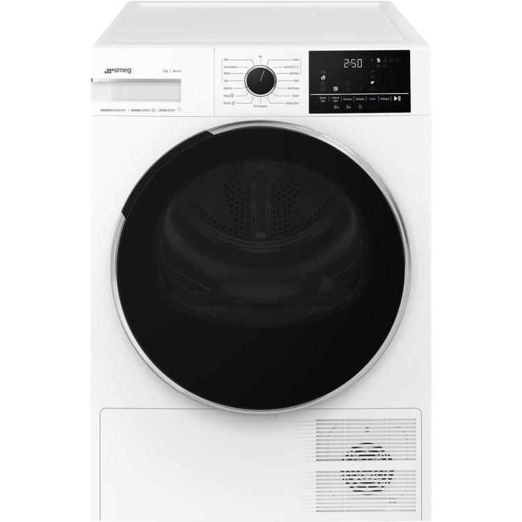 Smeg 8kg Heat Pump Tumble Dryer - White