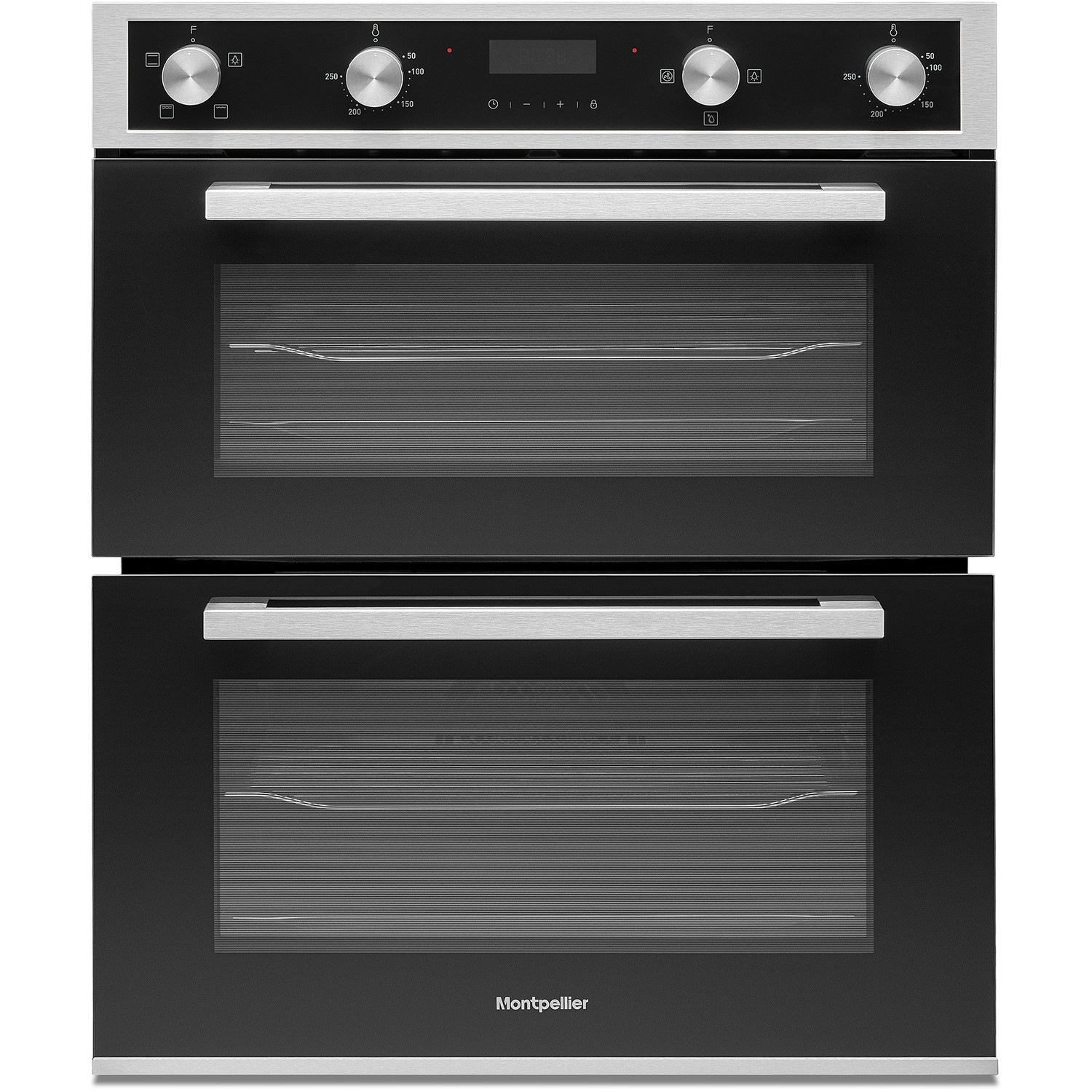 Montpellier DO3550UB Electric Built-under Double Oven - Black